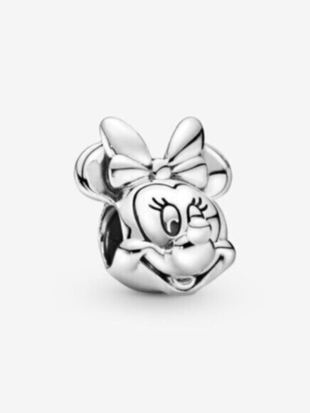 Pandora Silver Minnie Mouse Bow Charm